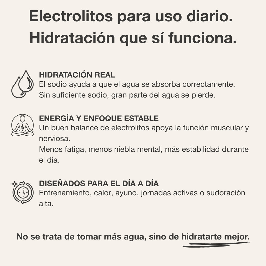 Electrolitos | Pure Hydration (sin sabor)
